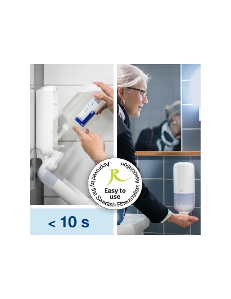 JABON ESPUMA TORK S4 REHIDRATANTE AROMA DELICADO BOTE 1000 ML