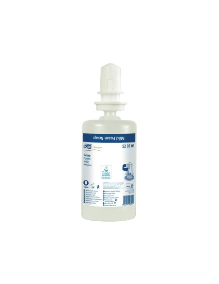 JABON ESPUMA TORK S4 REHIDRATANTE AROMA DELICADO BOTE 1000 ML