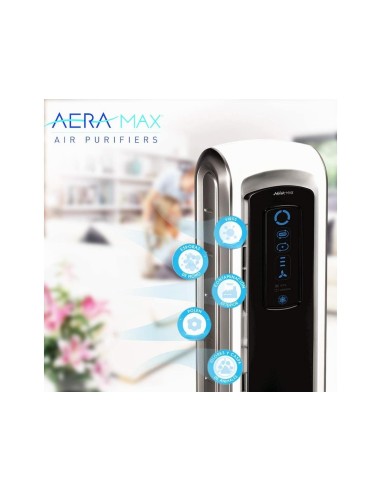 PURIFICADOR AIRE FELLOWES AERAMAX DX5 12M2 HEPA/CARBONO 180X214X700MM