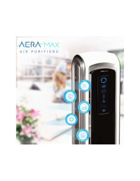 PURIFICADOR AIRE FELLOWES AERAMAX DX5 12M2 HEPA/CARBONO 180X214X700MM