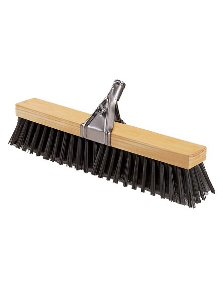 CEPILLO BARRENDERO MADERA REFORZADO CERDAS PP 520X90 MM