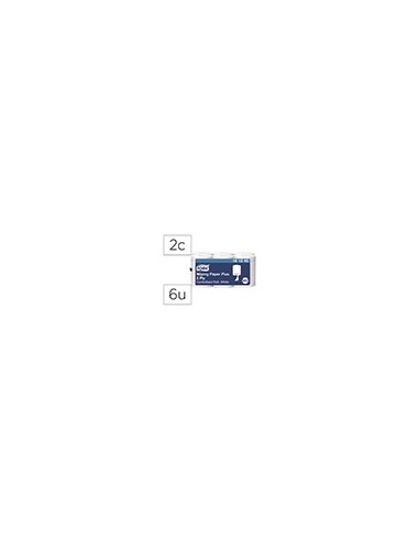PAPEL SECAMANOS TORK EXTRA ANCHO 215MM.LARGO 160 MT 2 CAPAS M2 PQ.6UD