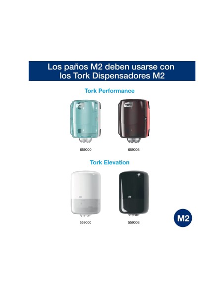 PAPEL SECAMANOS TORK EXTRA ANCHO 215MM.LARGO 160 MT 2 CAPAS M2 PQ.6UD