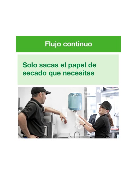 PAPEL SECAMANOS TORK EXTRA ANCHO 215MM.LARGO 160 MT 2 CAPAS M2 PQ.6UD