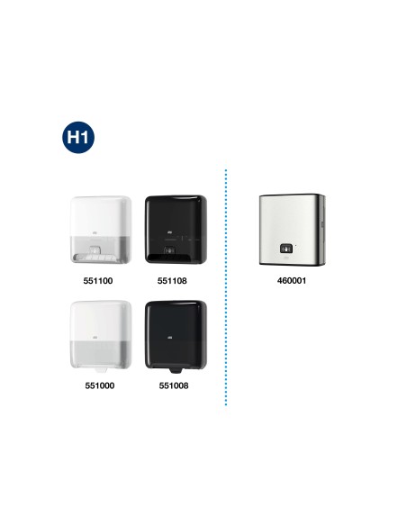 TOALLA SECAMANOS TORK MATIC H1 ADVANCE 2 CAPAS ROLLO 150 MT X 21 CM
