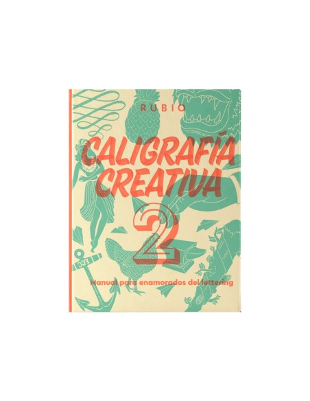 LIBRO CALIGRAFIA RUBIO CREATIVA 2 150 PG. T.DURA 27X21 CM