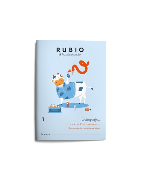 CUADERNO RUBIO ORTOGRAFIA 6-7 AÑOS