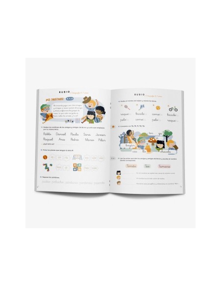 CUADERNO RUBIO ORTOGRAFIA 6-7 AÑOS
