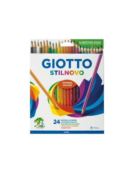 LAPICES GIOTTO STILNOVO CAJA 36 SURT.