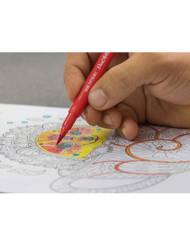 ROTULADOR ALPINO DUAL ARTIST EXPERIENCE ESTUCHE 24UNIDADES SURT.