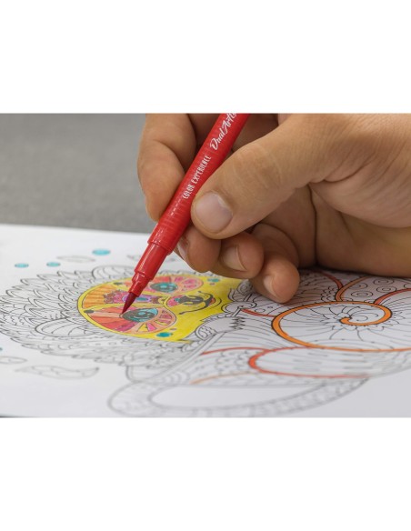 ROTULADOR ALPINO DUAL ARTIST EXPERIENCE ESTUCHE 24UNIDADES SURT.
