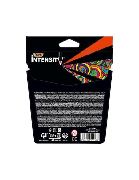 ROTULADOR BIC INTENSITY  12 SURT.