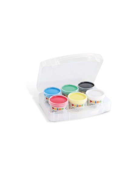 PINTURA DEDOS PRIMO 250 G CAJA 6 UD.SURT.
