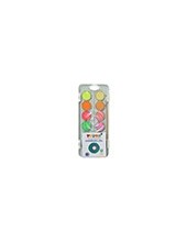 ACUARELA PRIMO 8 METAL + 4 NEON PINCEL PALETA MEZCLA ESTUCHE PLASTICO 2