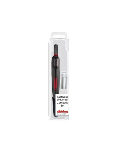 COMPAS ROTRING COMPACT UNIVERSAL 13 CM CIRCUNFERENCIA 32 CM