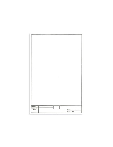PAPEL DIBUJO DIN A4C/CAJETIN HOJA
