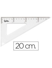 CARTABON 20 CM PLASTICO CRISTAL