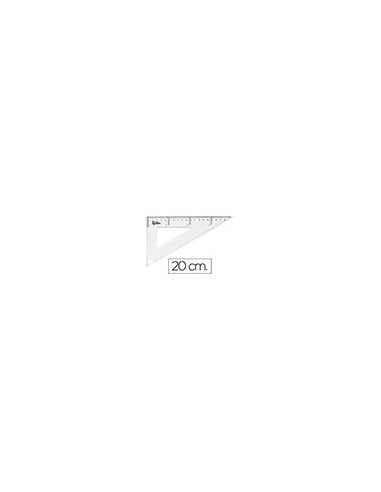 CARTABON 20 CM PLASTICO CRISTAL