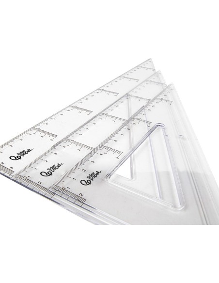 CARTABON 20 CM PLASTICO CRISTAL