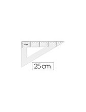 CARTABON 25 CM PLASTICO CRISTAL 2