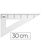 CARTABON 30 CM PLASTICO CRISTAL