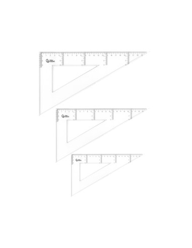 CARTABON 30 CM PLASTICO CRISTAL