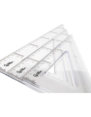 CARTABON 30 CM PLASTICO CRISTAL