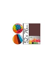 PAPEL SEDA MARRON 52X76 CM 18 GR PAQUETE 25 H. 2