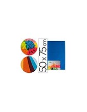 PAPEL SEDA AZUL 52X76 CM 18 GR PAQUETE 25 H. 2