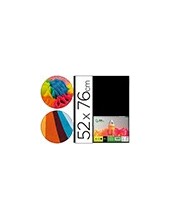 PAPEL SEDA NEGRO 52X76 CM 18 GR PAQUETE 25 H. 2