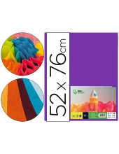 PAPEL SEDA VIOLETA 52X76 CM 18 GR PAQUETE 25 H.