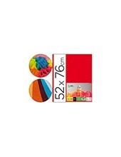 PAPEL SEDA ROJO 52X76 CM 18 GR PAQUETE 25 H. 2