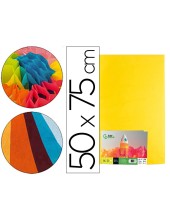 PAPEL SEDA AMARILLO 52X76 CM 18 GR PAQUETE 25 H.