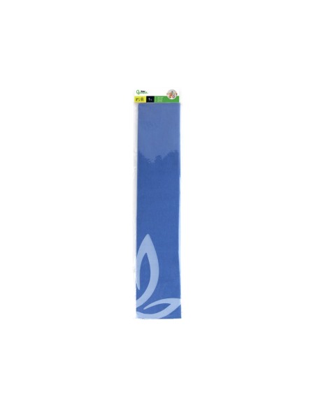 PAPEL CRESPON 0.50 X 2.50 MT AZUL ENCELOFANADO