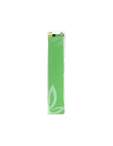 PAPEL CRESPON 0.50 X 2.50 MT VER CLARO ENCELOFANADO