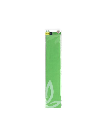 PAPEL CRESPON 0.50 X 2.50 MT VER CLARO ENCELOFANADO
