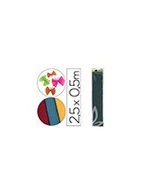 PAPEL CRESPON 0.50 X 2.50 MT VER OSCURO ENCELOFANADO 2