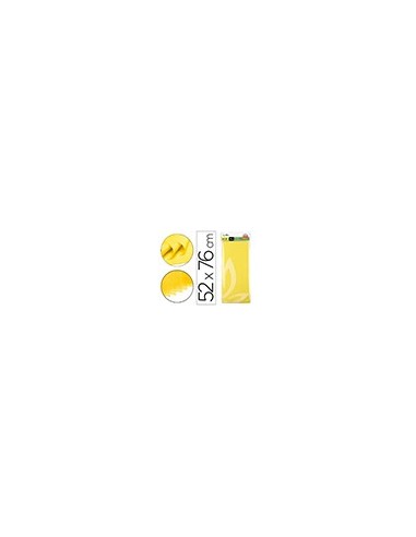 PAPEL SEDA 52X76 CMAMARILLO BOLSA 5 H.