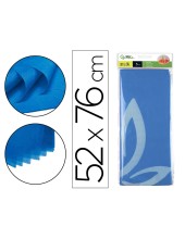 PAPEL SEDA 52X76 CMAZUL BOLSA 5 H.