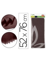 PAPEL SEDA 52X76 CMMARRON BOLSA 5 H.