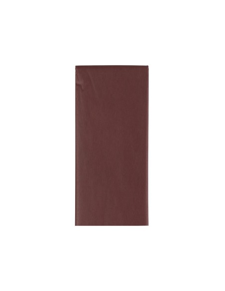PAPEL SEDA 52X76 CMMARRON BOLSA 5 H.