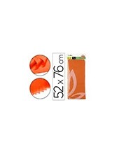 PAPEL SEDA 52X76 CMNARANJA BOLSA 5 H. 2