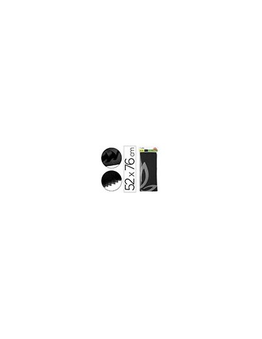 PAPEL SEDA 52X76 CMNEGRO BOLSA 5 H.