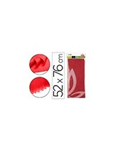 PAPEL SEDA 52X76 CMROJO BOLSA 5 H. 2