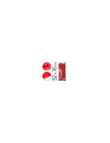 PAPEL SEDA 52X76 CMROJO BOLSA 5 H.