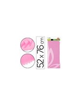 PAPEL SEDA 52X76 CMROSA BOLSA 5 H. 2