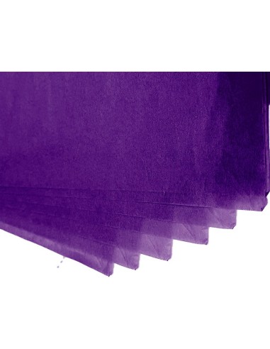 PAPEL SEDA 52X76 CMVIOLETA BOLSA 5 H.