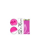 PAPEL SEDA 52X76 CMROSA FUERTE BOLSA 5 H. 2