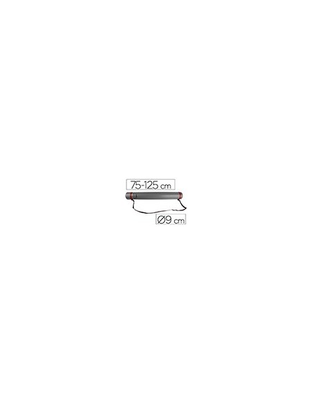 PORTAPLANOS PLASTICO DIAMETRO 9 CM EXTENSIBLE HASTA 125 CM GRIS
