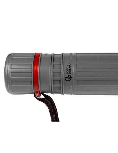 PORTAPLANOS PLASTICO DIAMETRO 9 CM EXTENSIBLE HASTA 125 CM GRIS